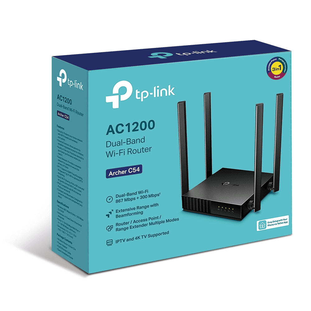 TP-Link Archer C54 AC1200 Dual-Band Wi-Fi