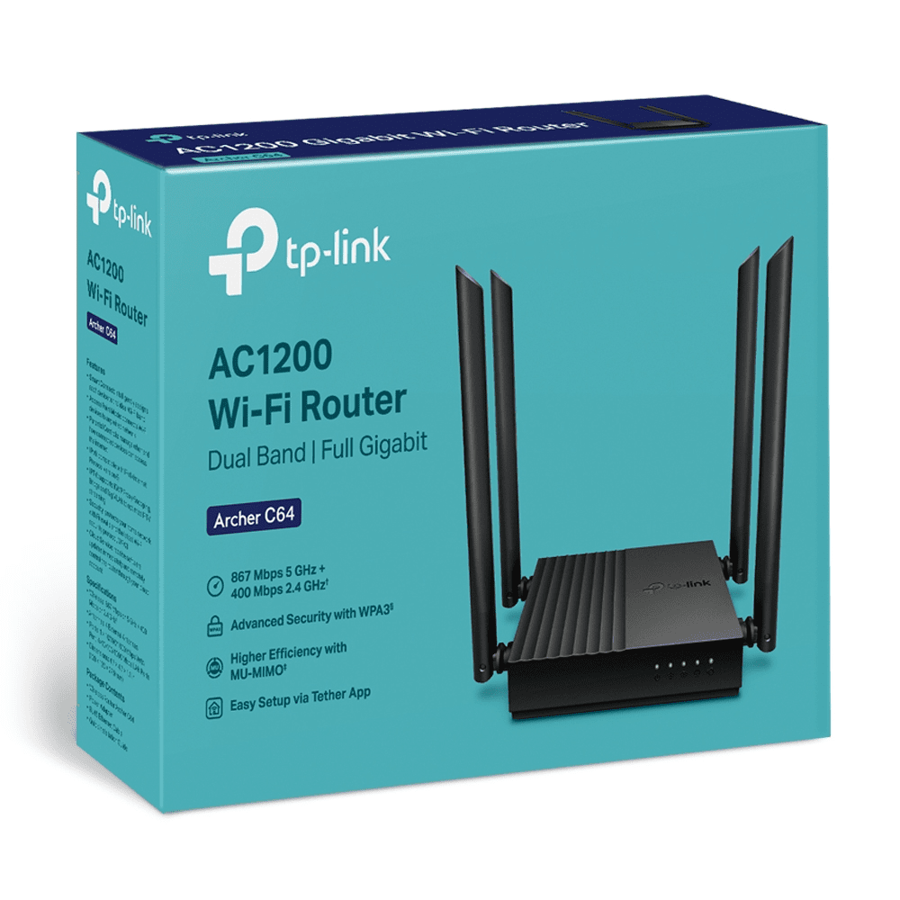 TP Link AC1200 MU-MIMO Wi-Fi