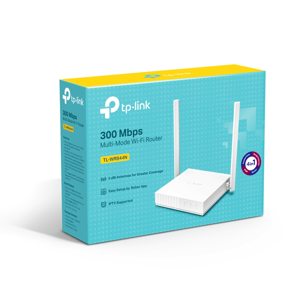 TP Link TL-WR844N 300Mbps Wi-Fi 