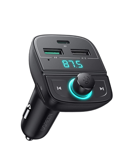 Ugreen 80910 Bluetooth Fm Transmitter Car Adapter