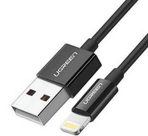 Ugreen 80822 Lightning TO USB 2.0 A Male Cable