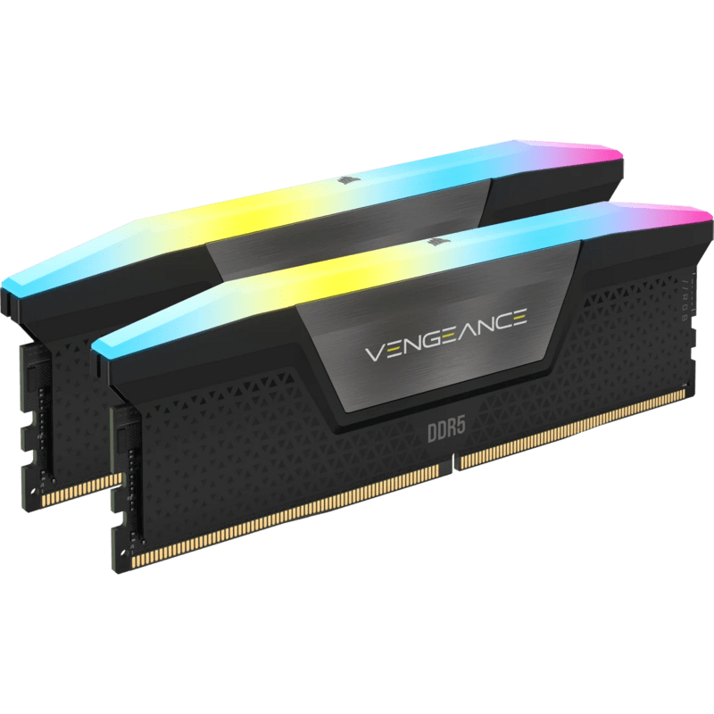 Corsair VENGEANCE® RGB 32GB (2x16GB) DDR5 DRAM 5600MT/s CL40 Memory Kit