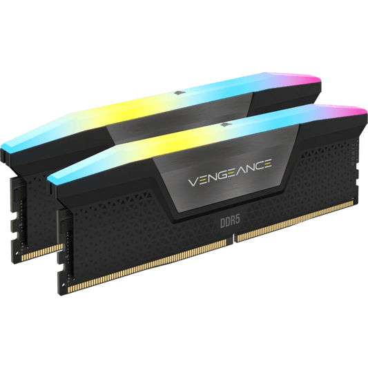 Corsair VENGEANCE® RGB 32GB (2x16GB) DDR5 DRAM 5600MT/s CL40 Memory Kit