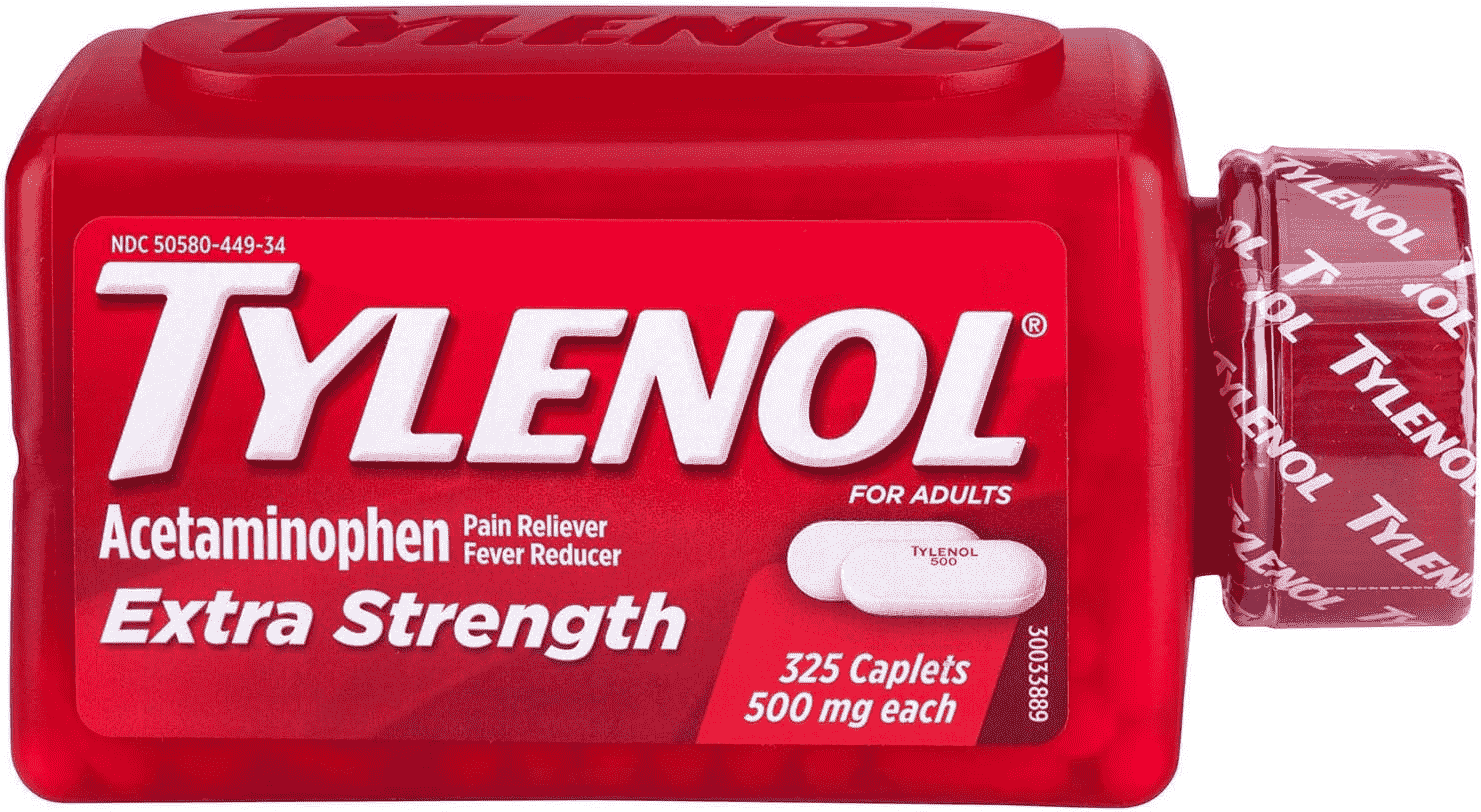 Tylenol Extra Strength 500 mg 325 Tabs
