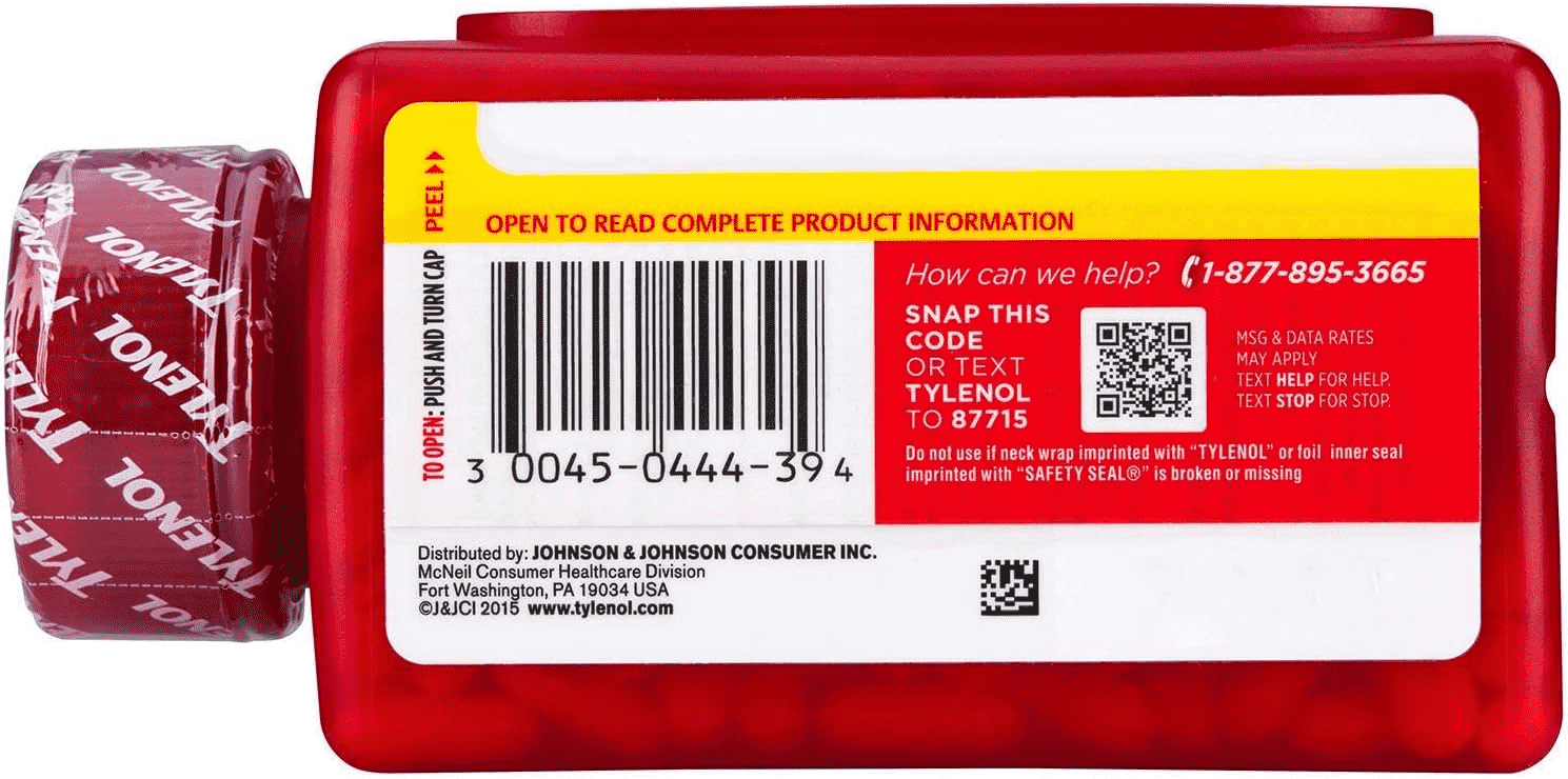 Tylenol Extra Strength 500 mg