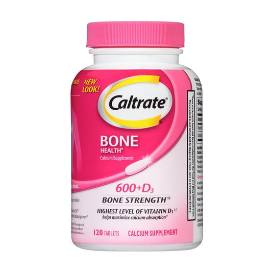 Caltrate Bone Health 600+D3 Calcium 120 Tablets