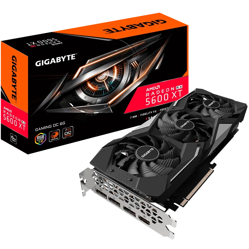 Gigabyte Radeon RX 5600 XT GAMING OC Graphics Card