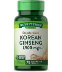 Nature's Truth Korean Ginseng 1500 MG 75 Cap