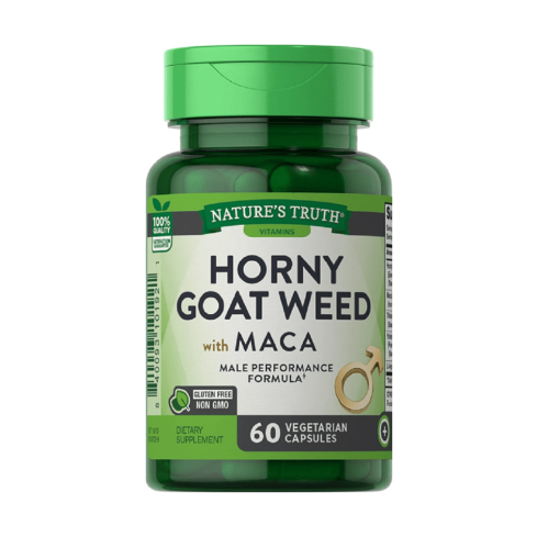 Nature Truth Horny Goat Weed With Maca 60 Cap